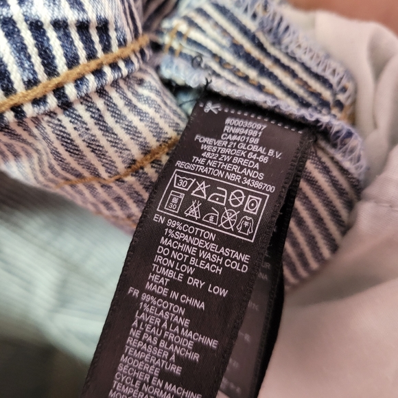 Striped skinny denim jeans - Picture 4 of 4